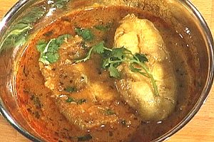 Fish Curry in tamrind sauce