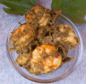 Prawns - Shrimp cooked in sour greens gongura